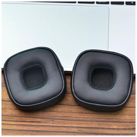 Cuscinetti Auricolari E Rivestimento Per Archetto Di Ricambio Per Cuffie Marshall Major V / 5 Black - Foto 2