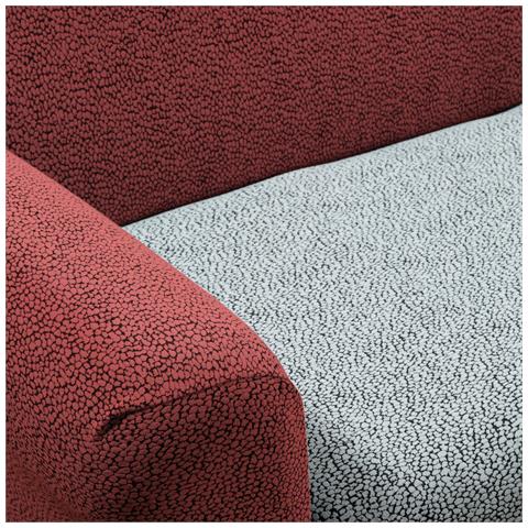 Copridivano Elasticizzato Cosmic In Cotone Colore Rosso Misura 2 Posti - Foto 2