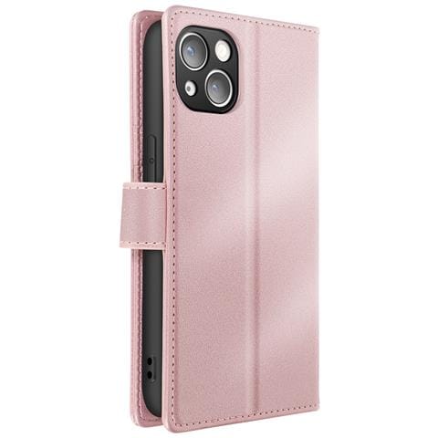 Custodia Per Iphone 13 Con Cover Rimovibile, Rosa Champagne - Foto 2