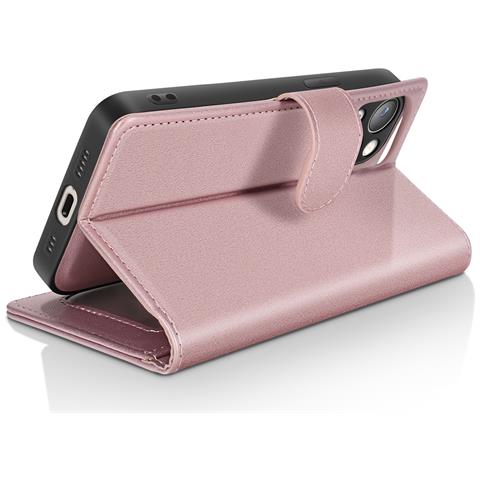 Custodia Per Iphone 13 Con Cover Rimovibile, Rosa Champagne - Foto 5
