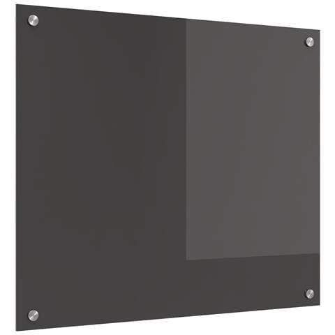 Schienale Cucina Grigio Scuro 70x60x0,6 cm in Vetro Temperato - Foto 1