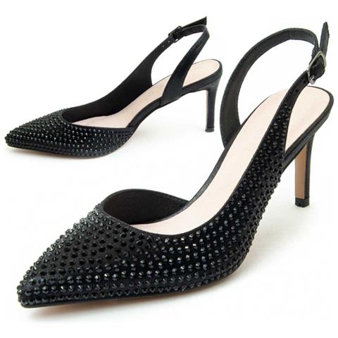 Scarpa Con Tacco Festshoe3 Nero Nero Materiale Sintetico - Foto 1