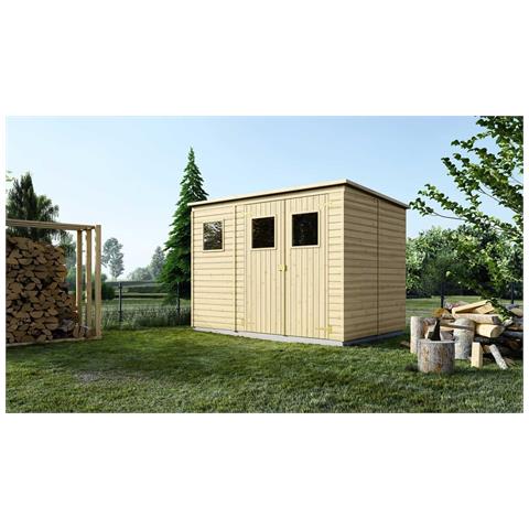 Casetta Da Giardino In Legno 4.86 M2 - 2.7x1.8 M - 12.5 Mm - Foto 1