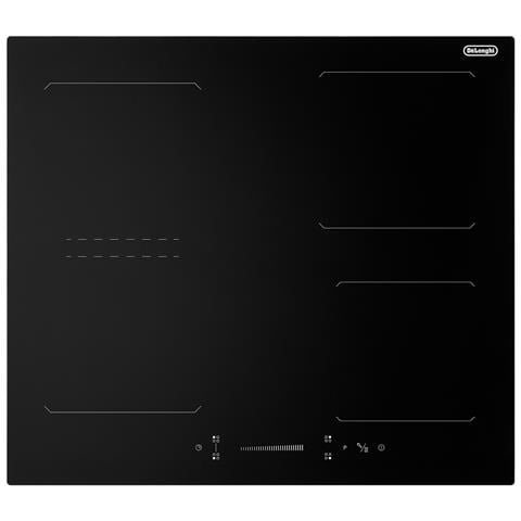 YLI 61 BG piano cottura Nero Da incasso 60 cm Piano cottura a induzione Zoneless 4 Fornello (i) - Foto 1