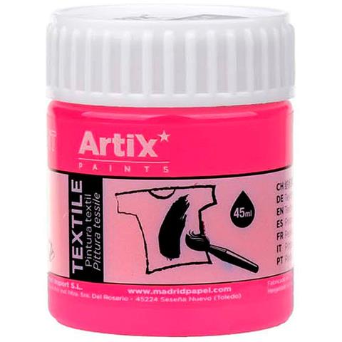 Confezione Da 6 Uds. Pittura Tessile Rosa Neon 45 Ml - Foto 3