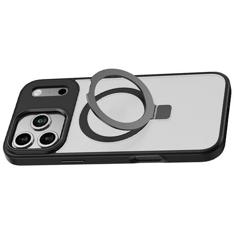 Custodia Magnetica Nera Con Supporto Compatibile Con Iphone 17 - Antiurto, Anti-impronta - Foto 2
