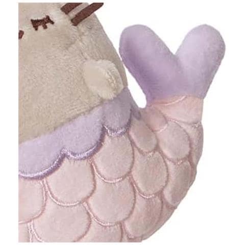 Peluche Sirena 12cm Con Conchiglia Turchese Kawaii In Poliestere, Multicolore - Foto 2