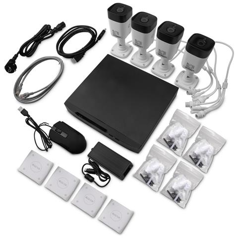 Qet-n0854 Kit 4 Telecamere Di Sicurezza - Foto 2