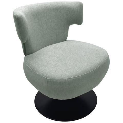 Poltrona Pauline - Verde - Tela - 67x76x76 Cm - Foto 1