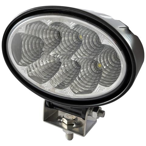 Faro Da Lavoro Ovale 8 Led 24w 12-28v - Foto 2