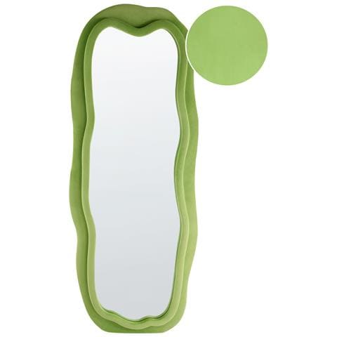 Specchio Beaune 56 Cm 160 Cm Velluto Verde - Foto 2