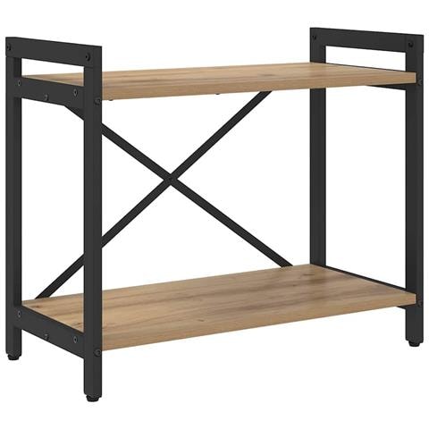 Libreria rovere artigianale 60 x 30 x 48.5 cm Legno multistrato - Foto 1