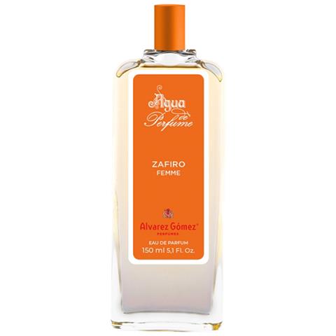 Acqua Di Profumo Zafiro Per Donna 150ml Fiori Fruttati, Nero / Arancione - Foto 1
