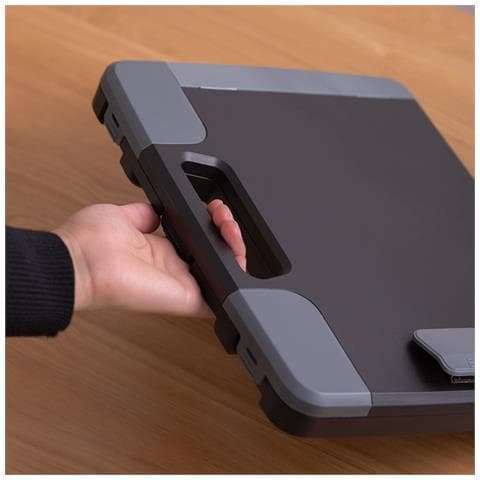 Custodia Portatile Multifunzionale Per Documenti Con Blocco Appunti - Soluzione Per Ufficio Mobile - Foto 5