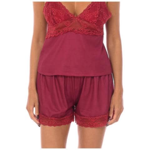 Pigiama Canotta Da Donna Con Scollo A V 1203 - Foto 4