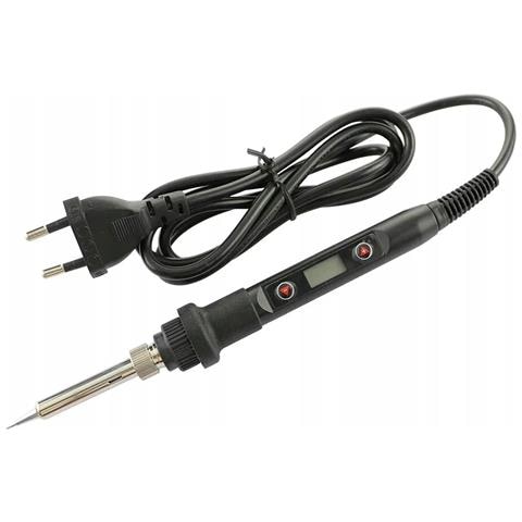 Set Di Saldatura Con Stazione 80w, Display, Mata 20x30, Cavo 0,8mm, Pinzetta, Nastro Isolante, Astuccio - Precisione E Qualità - Foto 2