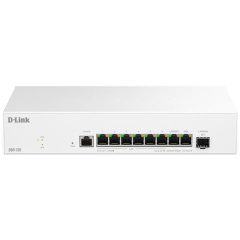 DBR-700 router cablato 2.5 Gigabit Ethernet Bianco - Foto 1