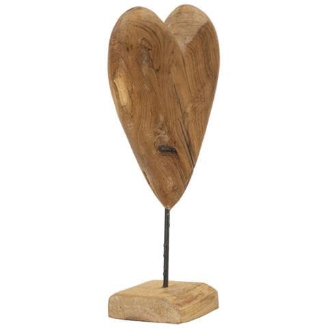 Scultura Dobu In Teak Riciclato Pezzo Unico Grande - Foto 2
