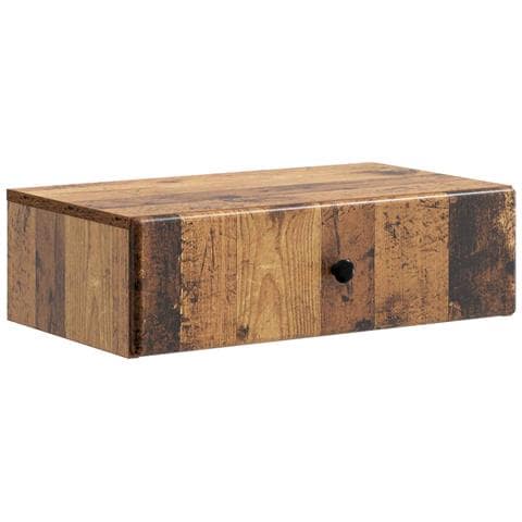 Tavolino da Parete Laterale Legno antico 59 x 34,5 x 17 cm - Foto 1
