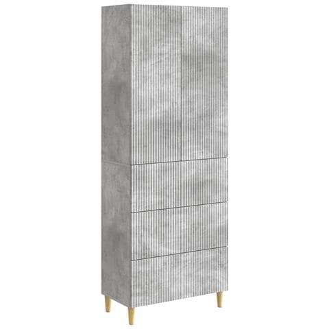 Set di armadi 2 pcs 66 x 34,5 x 90 cm Legno ingegnerizzato - Foto 1