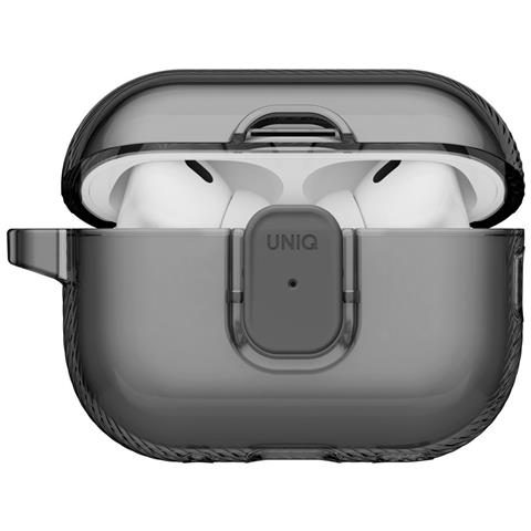 Custodia Airpods Pro 3 Trasparente Nera Uniq - Foto 1