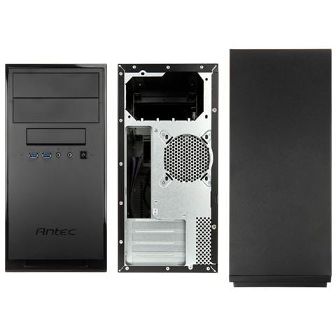 Case NSK3100 Mini Tower Micro-ATX / Mini-ITX Colore Nero - Foto 6