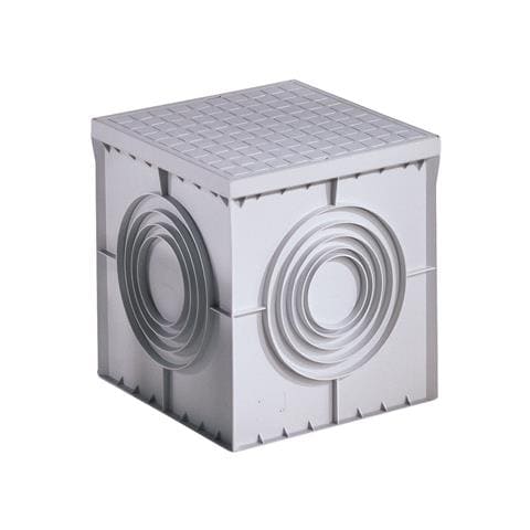 Pozzetto Quadrato Grigio Plastica 30 x 30 x 30 cm DX59701 - Foto 1