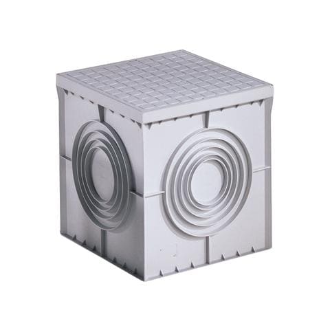Pozzetto Quadrato Grigio Plastica 30 x 30 x 30 cm DX59701 - Foto 2