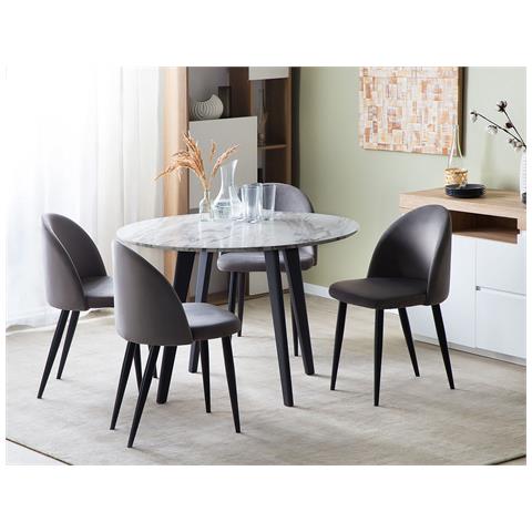 Tavolo Da Pranzo Mosby Marmo 110 Cm 110 Cm - Foto 8