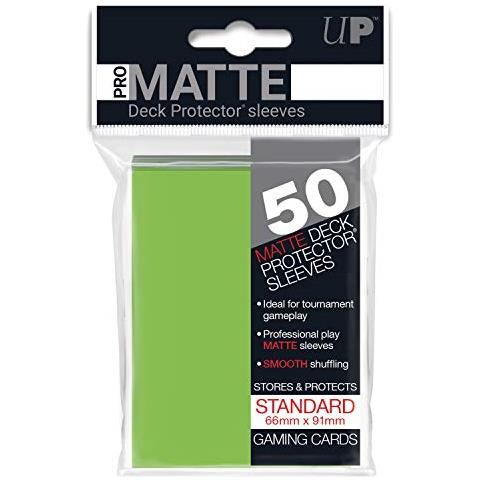 Proteggi Carte Standard Pacchetto Da 50 Bustine 66X91 Mm Verde Chiaro - Foto 1