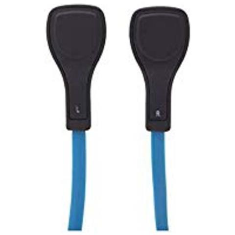BT-H06 Auricolare Stereo Bluetooth con Cavo e Archetti Colore Blu - Foto 2