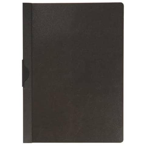 Cartellina Con Clip Pvc 22x30,7 Cm Nero Kf00459 (conf. 10)  - Foto 1