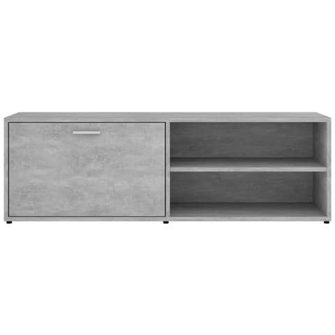 Mobile Porta TV Grigio Cemento 120x34x37cm in Legno Multistrato - Foto 8