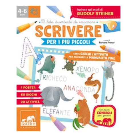 Barbara Franco - Scrivere Per I Più Piccoli. Tanti Giochi E Attività Per Allenare La Manualità Fine. Ediz. A Colori. Con Poster - Foto 1