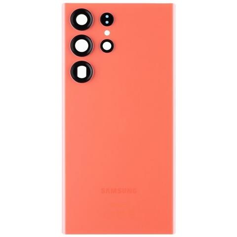 Cover Posteriore Scocca Originale Per Galaxy S23 Ultra S918 Red - Foto 1