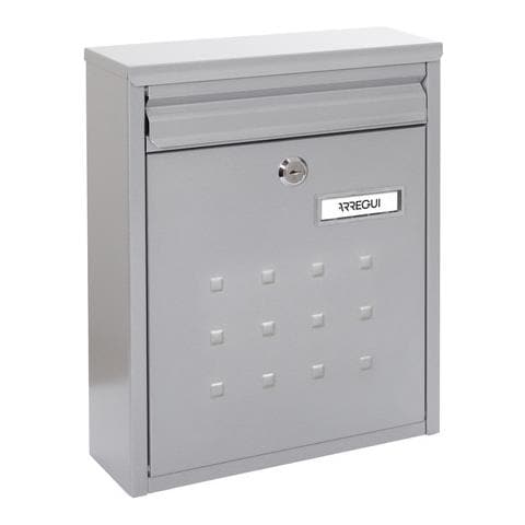 Cassetta Postale Arregui Chance - Acciaio Bianco, Serratura Coperta, Portanome - Formato DIN A4 - Foto 8