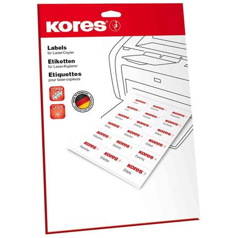 L7037.25 etichetta non adesiva 600 pz Bianco Rettangolo - Foto 1