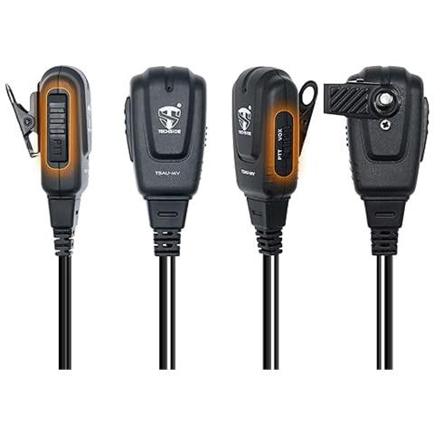 Tsau-mv Auricolare Avvolgente 2 Pin Midland Con Vox Per Radio Ricetrasmittenti Con Cavi Spiralati Compatibile Con Radio Walkie Talkie G7 G8 G9 Pro Xt70 Xt60 Xt30 - Foto 4