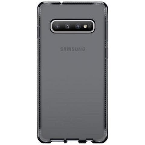 Cover Per Samsung Galaxy S10 Plus Rinforzata Spectrum Trasparente, Nero Transparente - Foto 1
