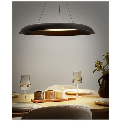 Lampadario A Led Surko Metallo Nero - Foto 1