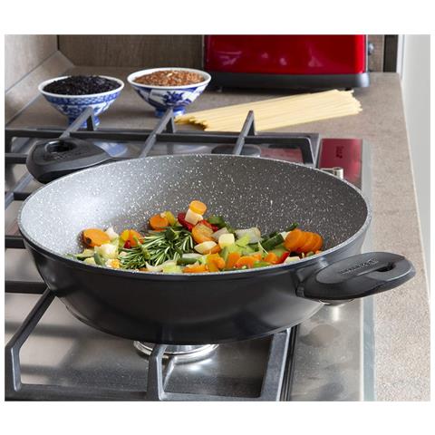 Tegame Padella Pentola Con Due Manici Black Pearl - Foto 2