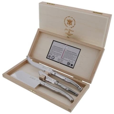 Scatola Da 3 Coltelli Da Cucina In Acciaio Inox - L0032524l06344 - Foto 1