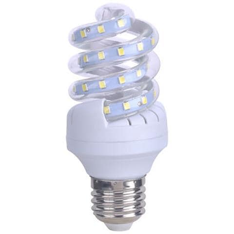 Lampadina Lampada A Led Smd 2835 3w Watt E27 Spirale Basso Consumo Luce Fredda - Foto 1