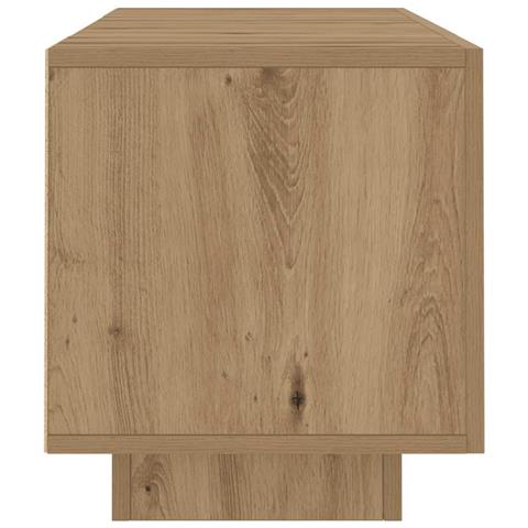 Mobile Porta TV con LED Artigianale 160x35x40 cm Multistrato - Foto 2