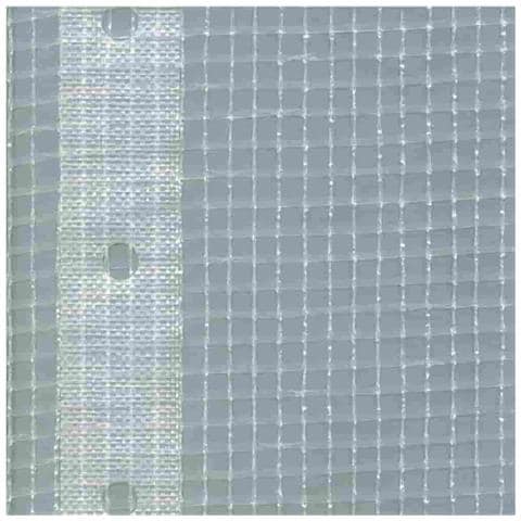 Telo A Rete Per Impalcature 4, 10 X 20 M 200 G/m² Bianco/traslucido - Foto 1