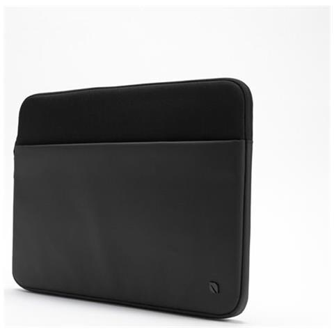 Custodia In Poliestere Con Zip Per Macbook Pro 14 Pollici, Nero - Foto 5