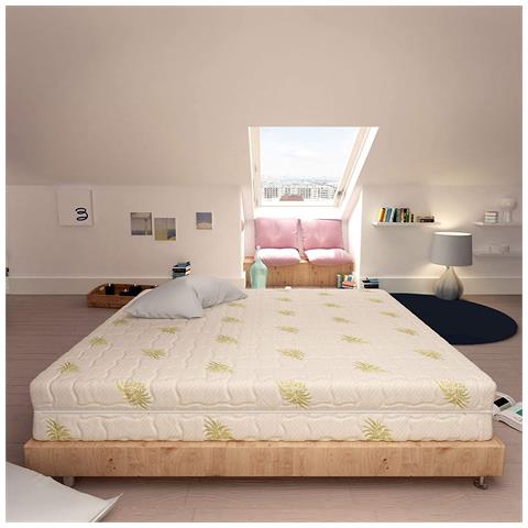 Materasso Memory Dream Soft Matrimoniale con Rivestimento in Aloe Vera, Memory 7 cm, misura 180x200 cm - Foto 2