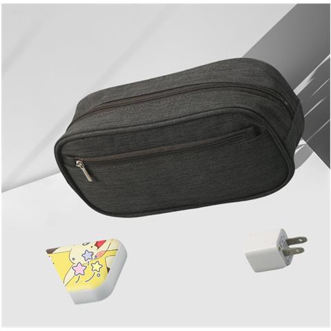 Borsa Organizer Elettronica Multifunzionale Per Cavi, Caricabatterie E Accessori Black - Foto 4