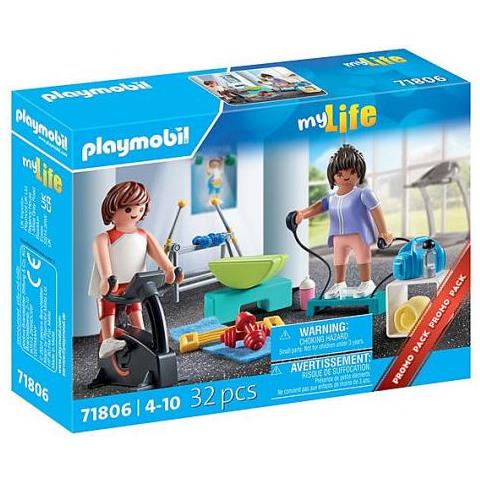 Playmobil 71806 Sportivi Con Attrezzatura Per Il Fitness - Foto 1