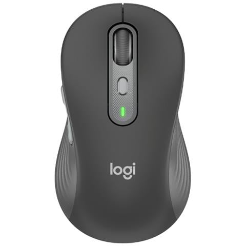 Signature M750 - Mouse Ottico - 6 Pulsanti - Senza Fili - 2.4 GHz, Bluetooth - Ricevitore USB Logi Bolt - Grafite - Foto 4